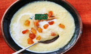 Isidudu khas Afrika Selatan dengan jagung kering dan kacang merah rebus lembut, tampak gurih hangat menggugah selera