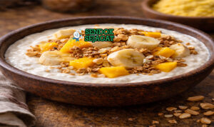 Madila khas Botswana yogurt asam creamy putih segar di gelas, tampak menyegarkan gurih menggugah selera