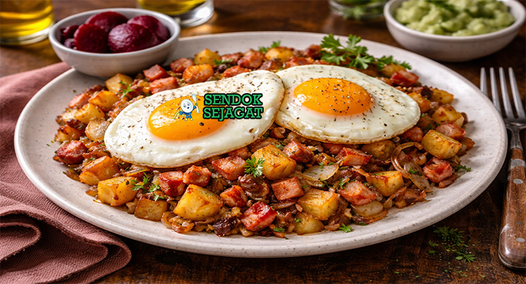 Pyttipanna Siap Saji Hangat