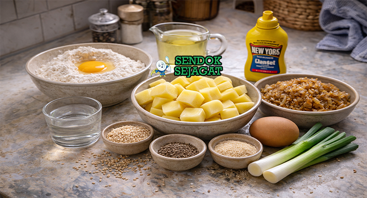 Bahan-Bahan Fresh untuk Resep Knish New York